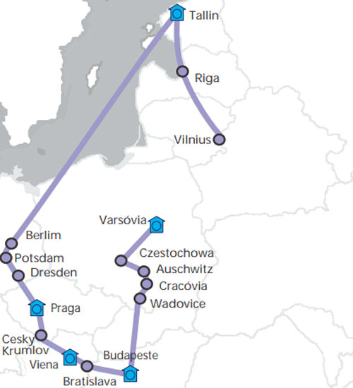 Leste Europeu Paises Balticos Polonia