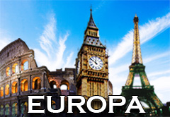 Europa - ViaBr Turismo - Ag&ecirc;ncia de Viagens