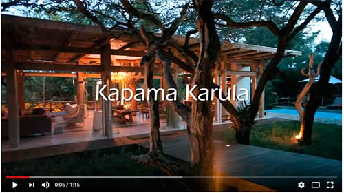 Vídeo Kapama Karula