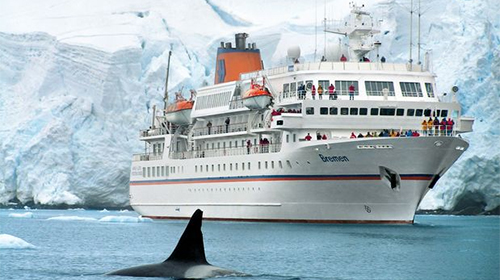 Pacote de viagem para Cruzeiro em Antártica