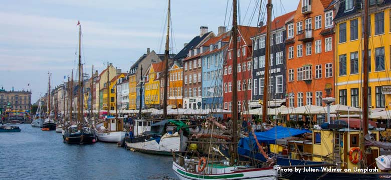 Pacotes para Dinamarca e Noruega