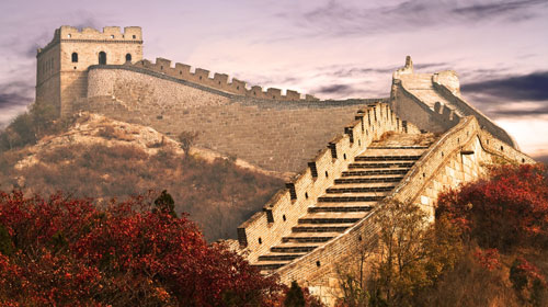 Pacotes para a China
