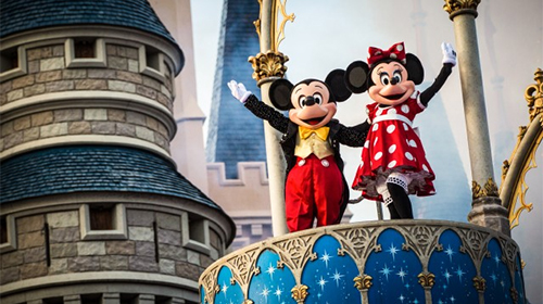 Pacotes para a Disney