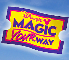 Ingressos para parques da Disney