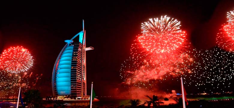 Pacote para Reveillon em Dubai