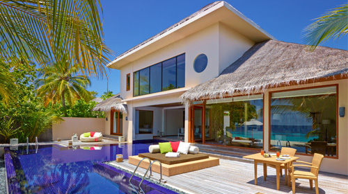 Two Bedroom Beach Pavilion with Pool
