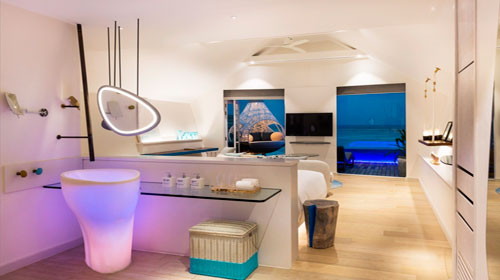 Romantic Water Pool Villa Lux South Maldivas