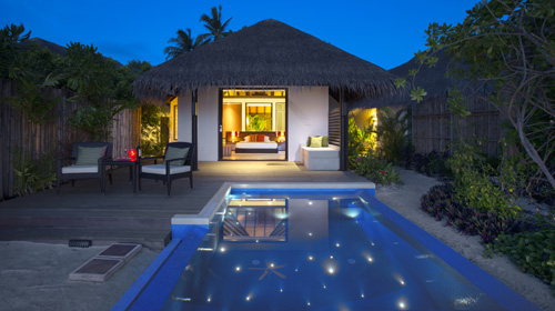 Beach Villa with Pool