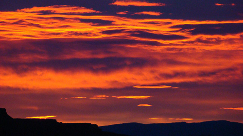 Pôr do Sol - Patagônia