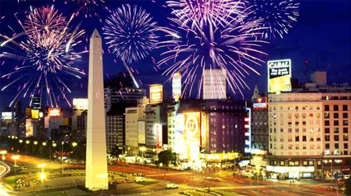 Reveillon na América do Sul